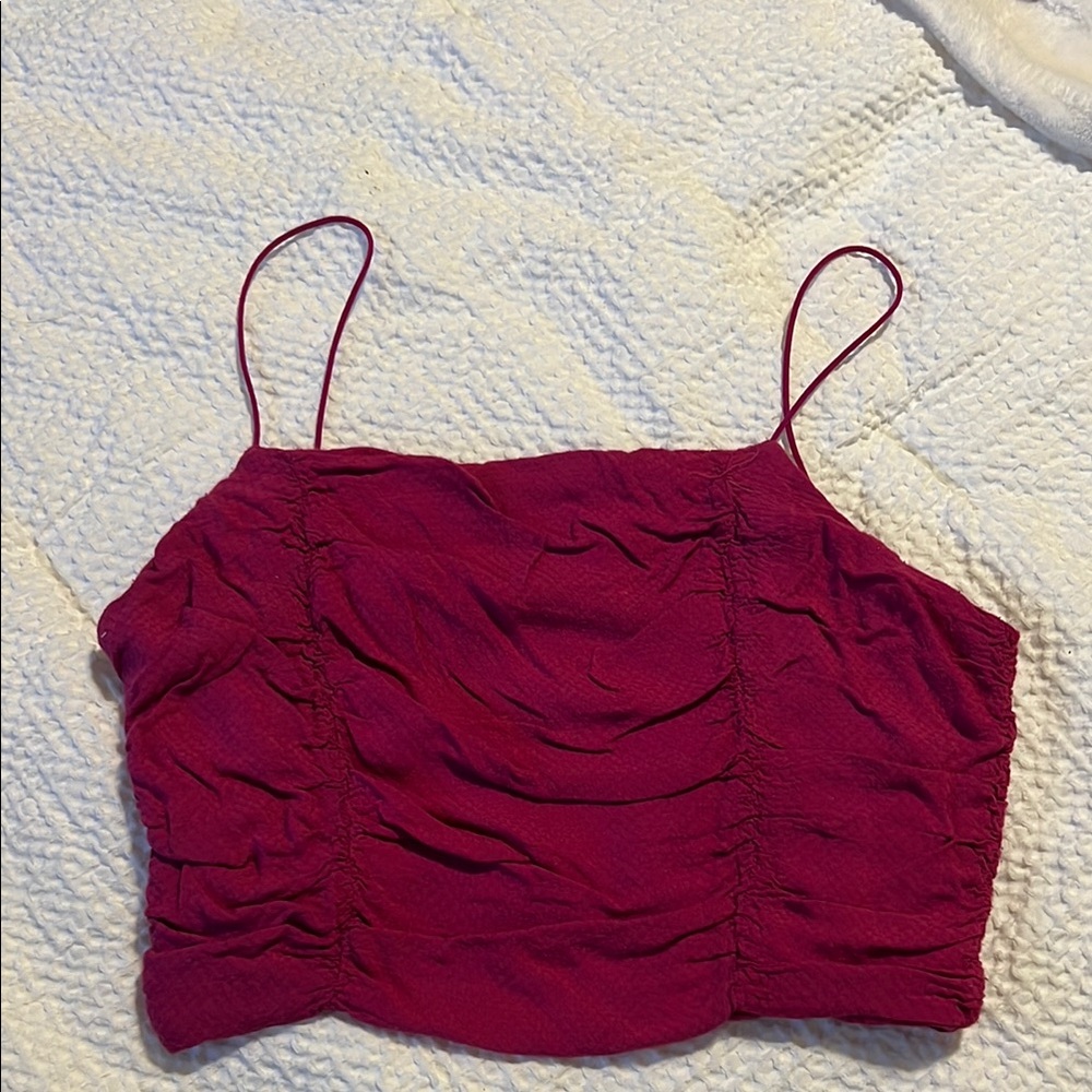 Elegant Women's fuchsia top